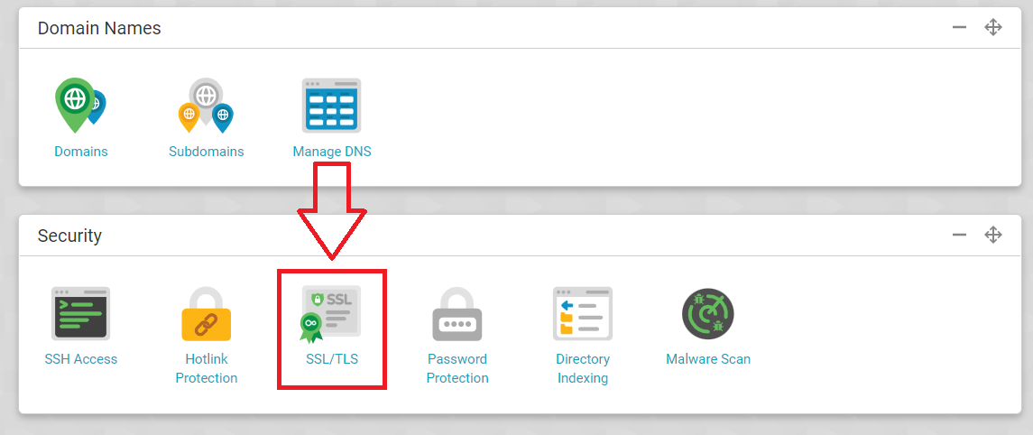 Aktivace SSL a Forced HTTPS